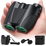 20x25 Kompaktes Fernglas für Erwachsene & Kinder, Fernglas Erwachsene mit hoher Vergrößerung bei schwachem Licht sichtbar, ideal für Vogelbeobachtung, Outdoor-Sport, Reisen und Konzerte