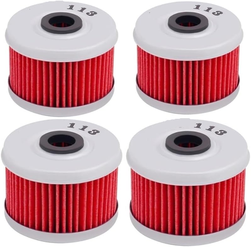 Motorcycle Oil Fit For XL125V VARADERO DELUXE 125 CBF250 VT125C SHADOW TRX250 TRX350 TRX400 CBF250 CRF250(4pcs)