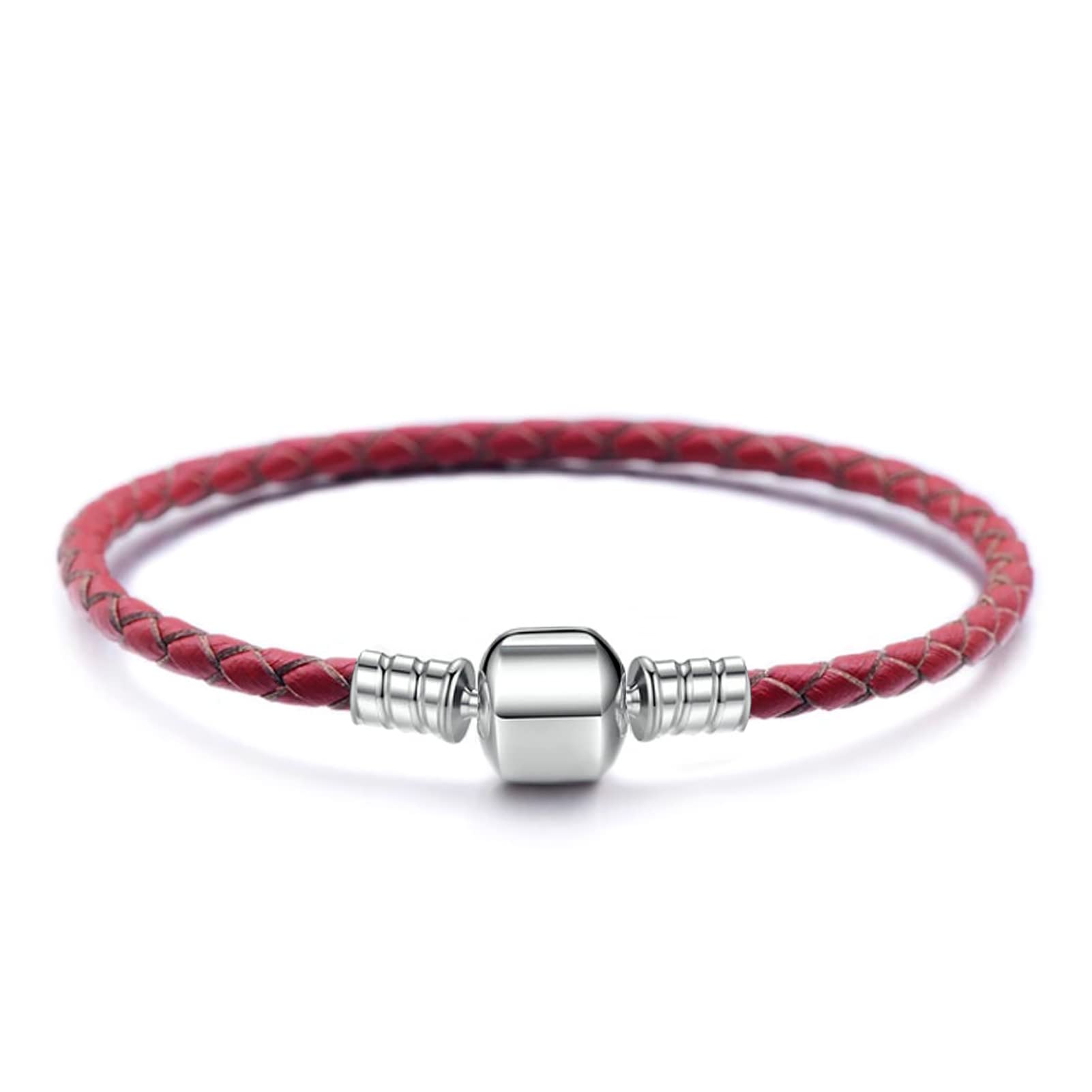 3mm Snake Chain Charm Bracelets Silver Plated with Lobster Clasp Figaro Extender Chain Fits Pandora All Chamilia Troll Biagi Bead 16cm-26cm Available