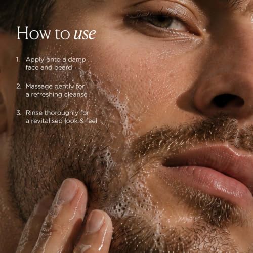 Image of Kimirica Gentlemen Men's Face Wash With The Goodness Of Vitamin E, Aloe Vera, Niacinamide & Hyaluronic Acid|Exfoliates, Brightens and Hydrates Skin | For All Skin type,50 ml