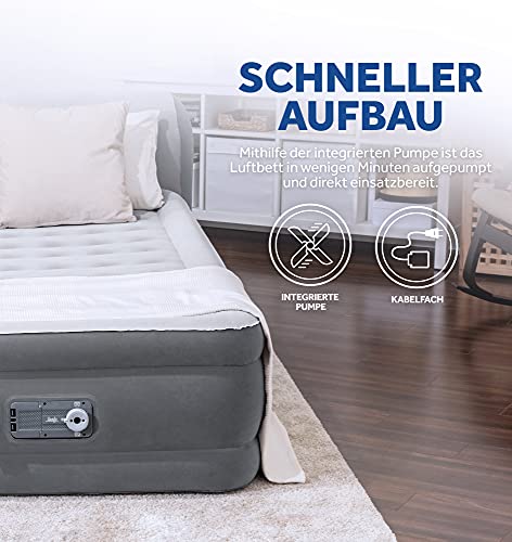 Sealy TriTech Double Luftbett mit integr. Elektropumpe + Lehne 229 x 152 x 79 cm - Image 4