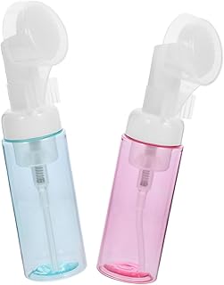 2 botellas con bomba de espuma con cepillo di...