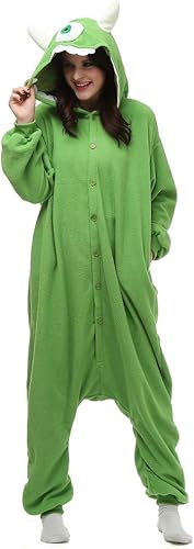 Mike Wazowski - Pijama para mujer hombre adulto Halloween Navidad color verde