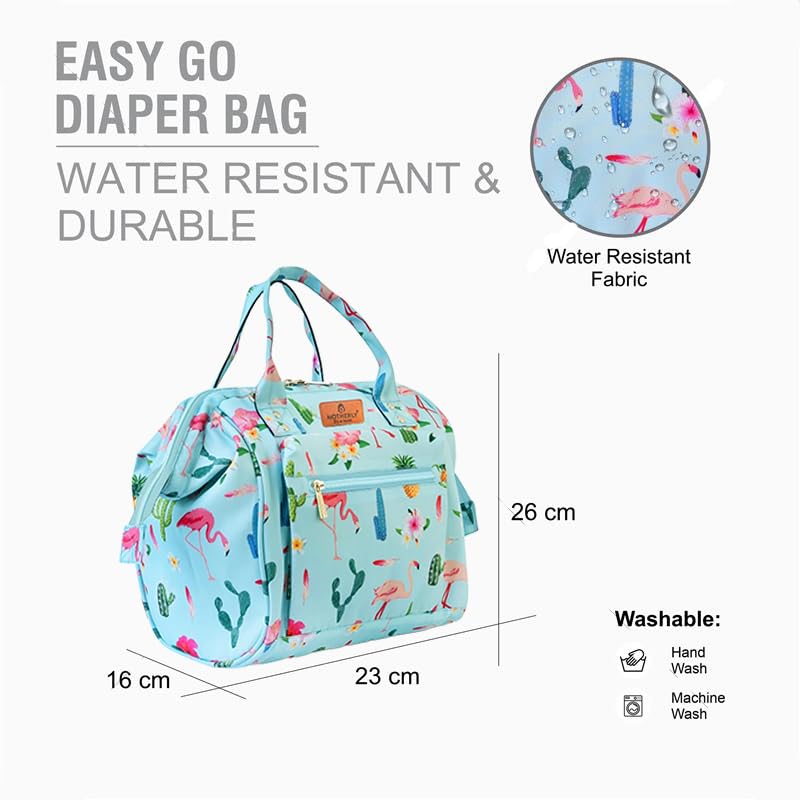 Motherly Nano Diaper Bag for Mothers for Travel, Small Maternity
