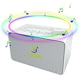 Bubos White Noise Machine - Sound Machine for Sleeping & Relaxing, 8 Soothing Natural Sounds, 3...