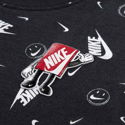 Nike Nkb AOP Boxyb SS Tee Shirt Bébé Fille pour habiller ses premiers sourires