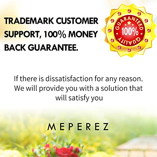 MEPEREZ Premium Pruning Shears For Gardening, Work 3 Times Easier, Pruners Heady Duty, Sharp Garden Clippers Cuting Florist Flower, Hedge, Herb, Rose, Indoor Live Plants, Arthritis Weak Hand Snips by MEPEREZ - Image 8