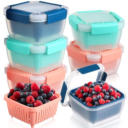 Blushtier 6 Pack 37 Oz/51 oz Berry Keeper...