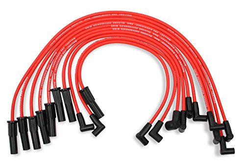 Mallory 611 Pro Wire Set 8mm Red Silicone Jacket Black Plug Boots Pro Wire Set