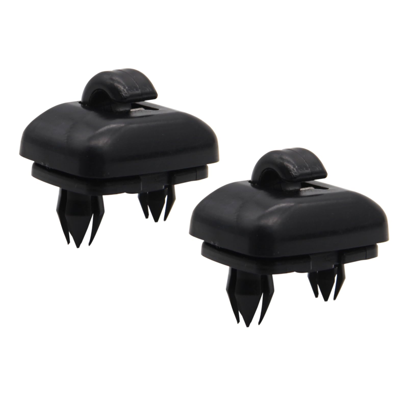 Clip Pour Visière De Voiture - Crochet Pare-soleil Audi A1 A3 A4 A5 Q3 Q5 - Remplacement Facile - Couleur Gris