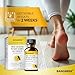 Bee Venom Wart Remover: 7x Fast Acting Wart Remover Freeze Off for Plantar Common Flat Wart Corn Callus Removers for Toes Feet - Maximum Strength Salicylic Acid Wart Corn Callus Removers (1 FL OZ)