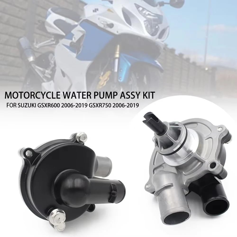 motocyklowe Pompa wodna Motocykl pompa wody chłodzącej pasuje do SUZUKI GSXR 600 GSXR 750 GSR600 GSR750 2006 2019 01H10 000 17400 01H11 Części motocyklowe Zespół pompy