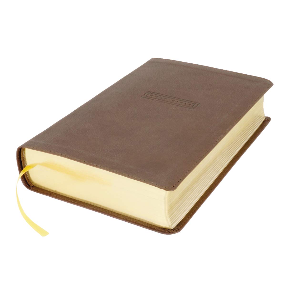NRSV, Simple Faith Bible, Leathersoft, Brown, Comfort Print: Following Jesus into a Life of Peace, Compassion, and Wholeness