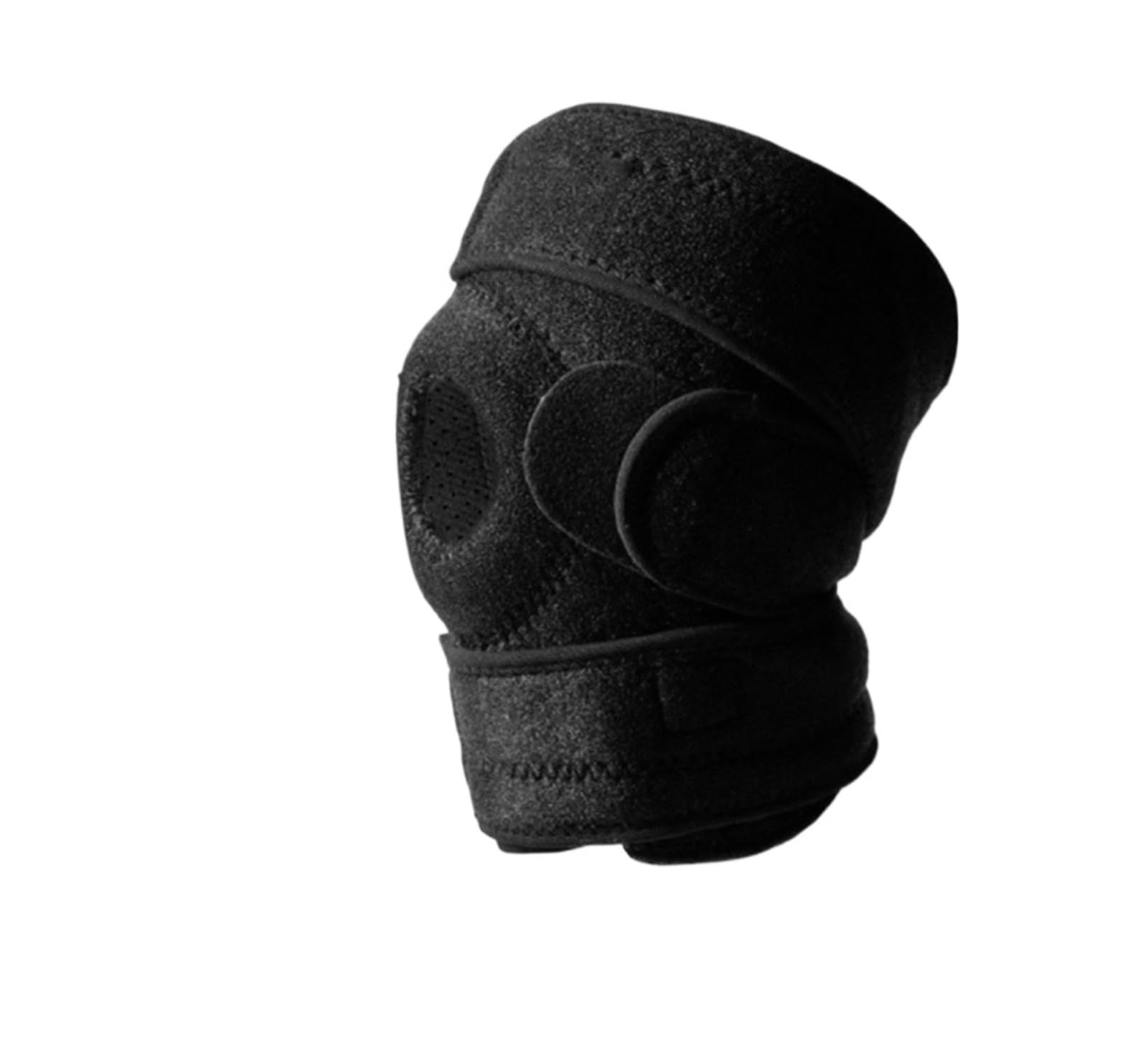 Ginocchiera Ginocchiere for Uomo E Donna Impermeabili Antiscivolo con Cinghie Regolabili Tutore Ginocchio(Black)