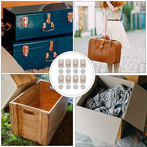 Rodízio autoadesivo Scicalife, 8 peças, rodízio de plástico forte, pequeno, caixa deslizante para mo