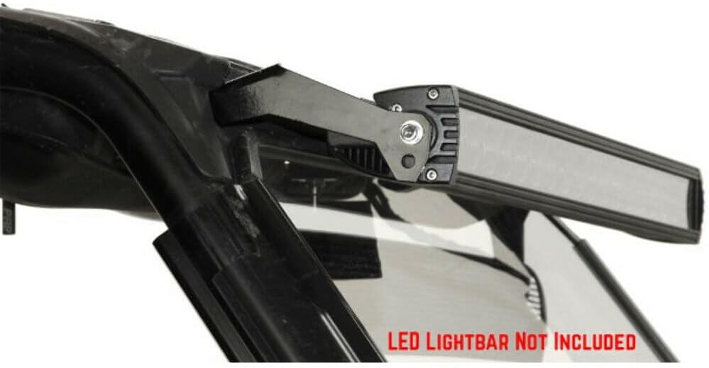 Seizmik UTV Light Bar Mounting Brackets Compatible with Polaris RZR 900, 1000, Turbo, XP 2015-2023 UTV Models | Fits 30-32 Inch Light Bars |Side by Side Accessories | Set of 2