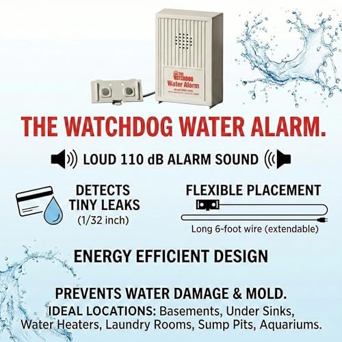 Smart WiFi Water Leak Alarm