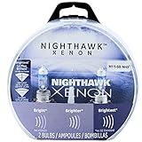 GE Lighting 69865 H11 55NHX/BP2 Nighthawk Xenon Halogen Replacement Bulb, 2-Pack