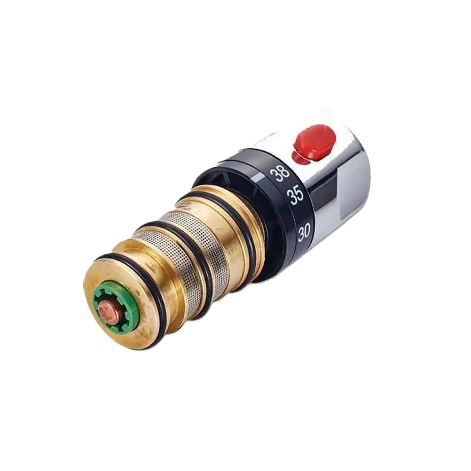 Mixer tap Cartridge Thermostatic Valve Spool Faucet Cartridge Bath Tap Shower Adjust Water Temperature Mixing Accessories for Kitchen Bathroom Basin Taps(A-Valve)