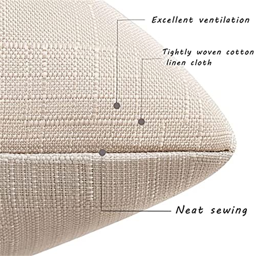 wasserdichte Kissenbezug Boho-Muster Kissenhülle 4er Set Dekorative Outdoor Kissen Wasserfes Dekorativ Kissenbezüge Leinen Sofakissen Luxus Kissenbezüge für Wohnzimmer Garten Outdoor – Bild 3