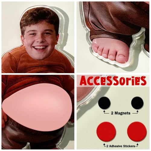 Imanes personalizados de cara squishy, pack 2 miniatura 4