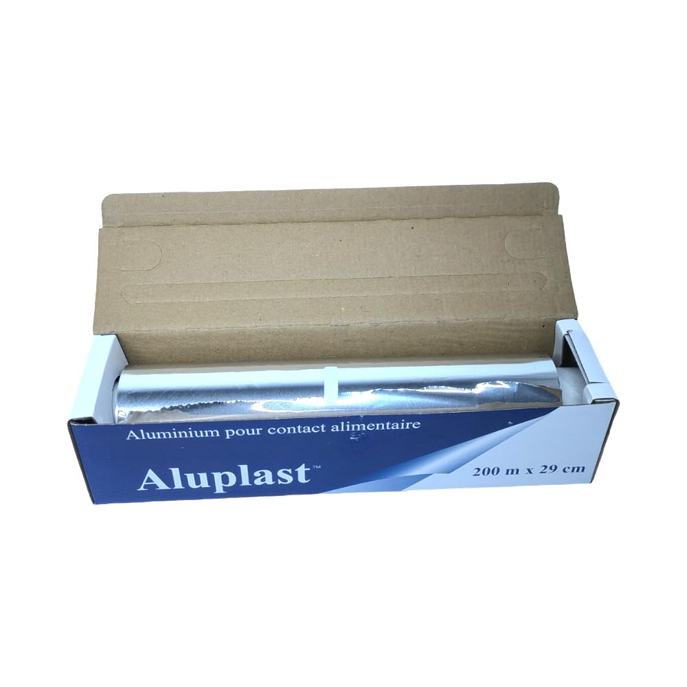 Set di 6 rotoli in alluminio, 0,29 x 200 m, qualità professionale, molto resistente