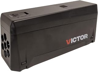PROTECT HOME Elektronische Rattenfalle 6000 Volt, sauber und sicher gegen Ratten, effektive und giftfreie Rattenbekämpfung, 1 Falle
