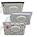 ULVBABI Lot de 3 distributeurs de lingettes humides portables et réutilisables