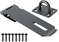 Vista 19 de Alise MS9B-5C-2P - 2 cerraduras de puerta, cierre de seguridad de acero inoxidable SUS 304 de 5 pulgadas, con tornillo de fijación para puertas