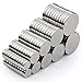 DIYMAG Refrigerator Magnets for Office, Hobbies, Crafts and Science, Round Ceramic Industrial Ferrite Magnets, Push Pin Magnets, Fridge Magnets, Whiteboard Magnets