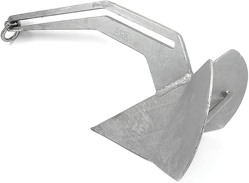 Seachoice Ancla de arado de escape, galvanizado, 16 libras, para barcos de hasta 23-28 pies.
