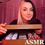 Poker Cards, Chips, Dice, and Wooden Box