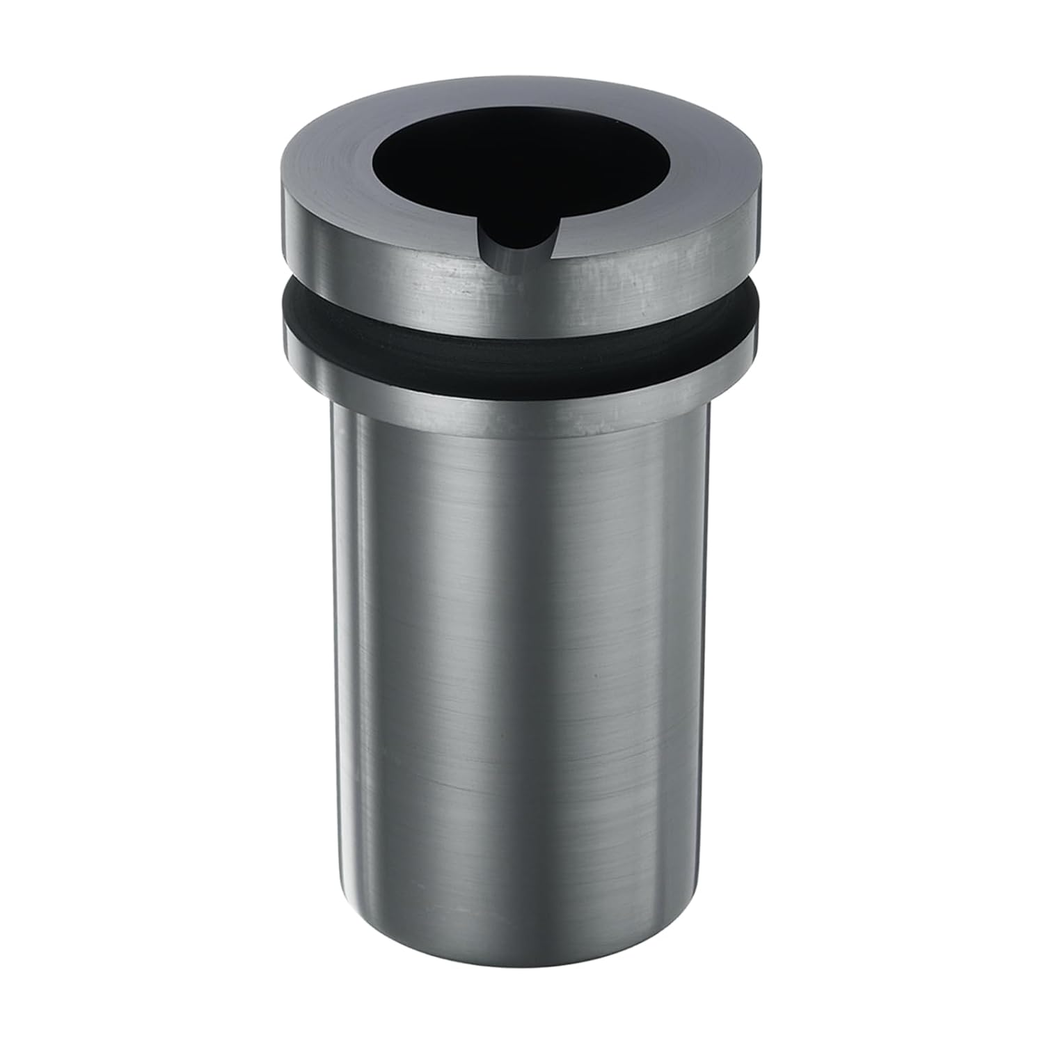 MECCANIXITY High Purity Graphite Crucible, 0.5kg, 35mm ID x 100mm H, Melting Gold, Silver, Copper, Jewelry Tools