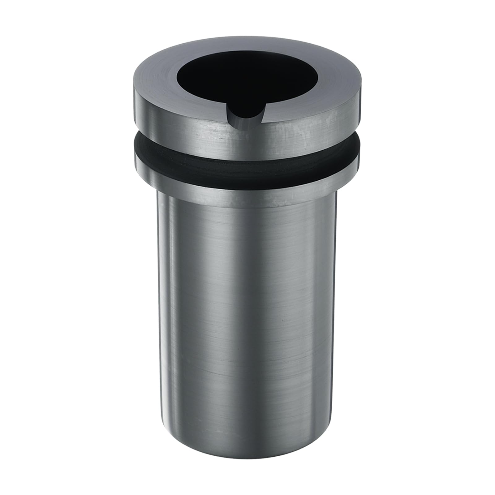 QUARKZMAN Graphit-Schmelztiegel, 0,5 kg Hochreiner Graphit-Schmelztiegel Metallschmelzbarren zum Schmelzen von Gold, Silber, Kupfer,1,38 Zoll IDx3,94 Zoll H