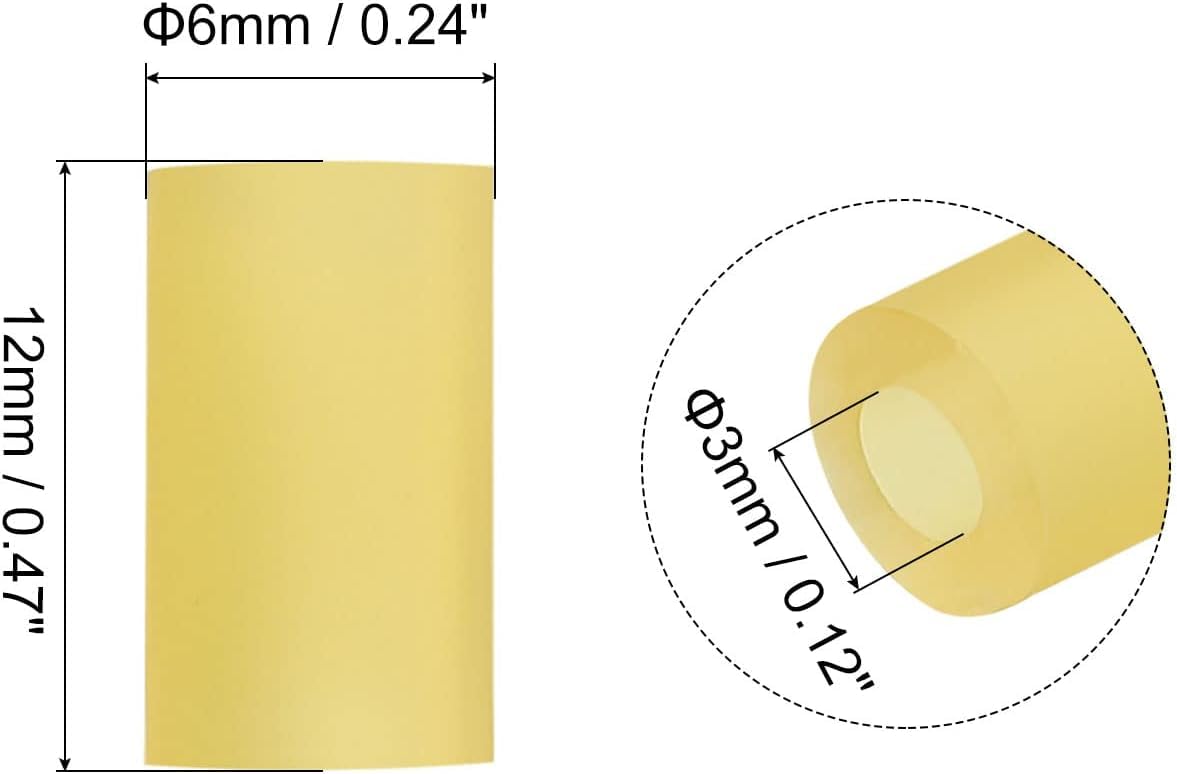 6 Tubi Gomma Per Pickup Chitarra | Regolazione Altezza Pickup Chitarra Elettrica - Foto 9