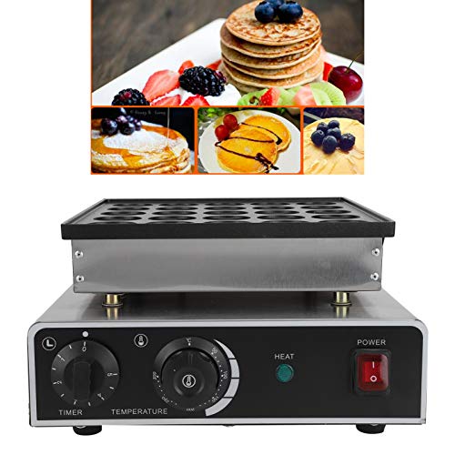 Máquina de muffin, 25 furos 950W elétrica de aquecimento rápido máquina de waffle muffin panqueca ap