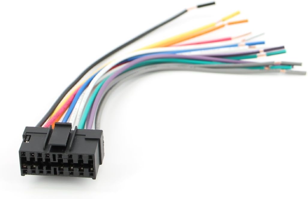 Car Radio Wire Harness Compatible with JVC CD DVD Navigation in-Dash - XT91021
