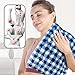 GOQOTOMO Full Weighted Electric Heating Pad for Back/Waist/Abdomen/Shoulder/Neck Pain and Cramps Relief - 2.3 lb Weighted with Auto-Shut Hot Heated Pad(12 * 24