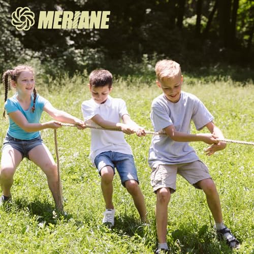 MERIANE Jute Rope 3/4 inch x 50 ft, Natural Thick Twisted Rope Multipurpose for Indoor and Outdoor Use for Gardening, Crafting, Packing, Bundling, Home Decor, Cat Scratch Post by MERIANE - Image 7