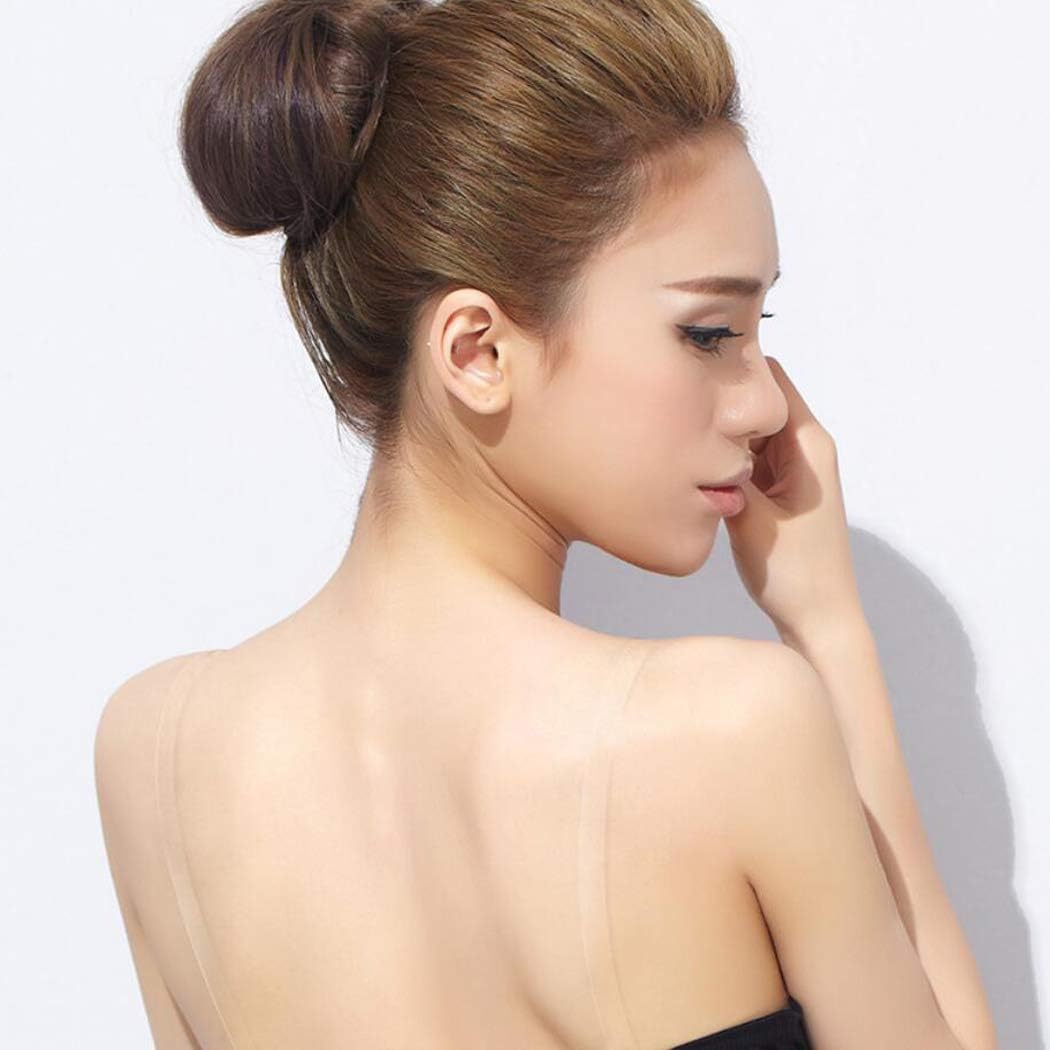 3 Pairs Clear Bra Straps Adjustable, Invisible Non-Slip Bra Straps for Strapless Bra image 5