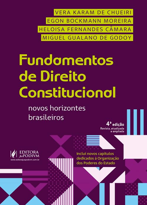 Capa de Fundamentos de Direito Constitucional - Novos Horizontes Brasileiros (2026) Juspodivm