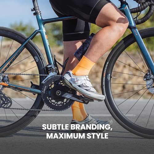 Image of GripGrab Lightweight SL Summer Cycling Socks - 2 Lengths, Road & Gravel | Breathable Coolmax mesh, stretch arch support, short ~3.5 in or tall ~6 in cuff - road, MTB, gravel & indoor biking
