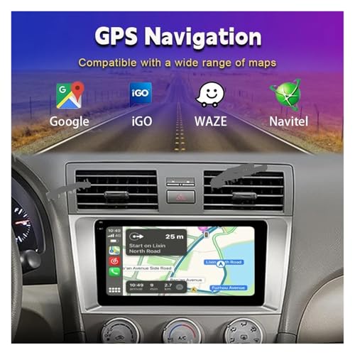 Estéreo para coche Toyota Camry: Conéctate con CarPlay y disfruta tus viajes en ruta 7
