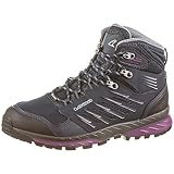 Wanderschuh LOWA Damen TREK EVO GTX MID Ws Trekking-& Wanderstiefel, Navy/Beere, Gr. 39