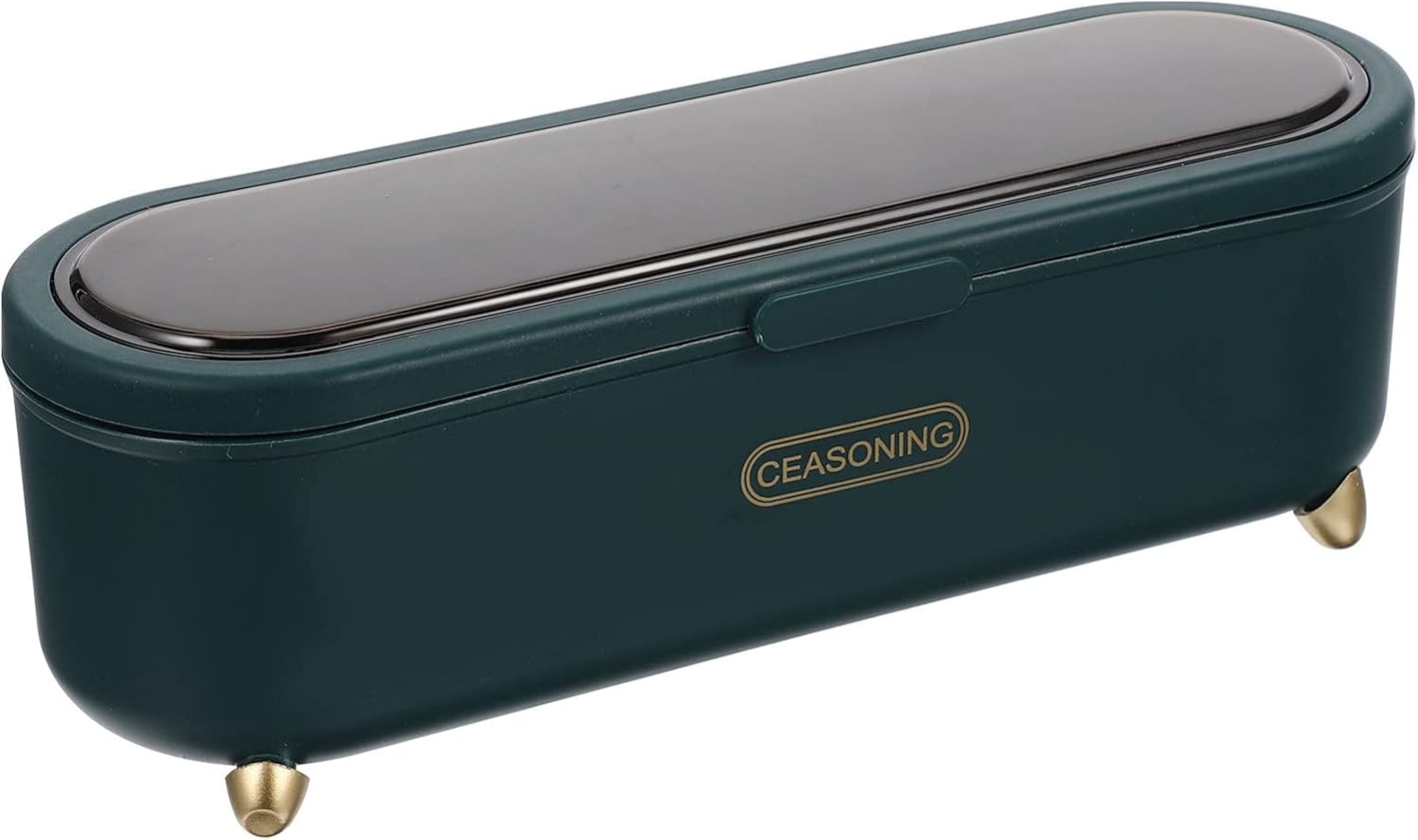 Hemoton Kitchen Utensil Holder Flatware Tray with Lids