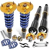 MOSTPLUS Coilovers Compatible with 1998-2006 BMW E46 3 Series 316i, 318i, 320i, 323i, 325i, 328i,...