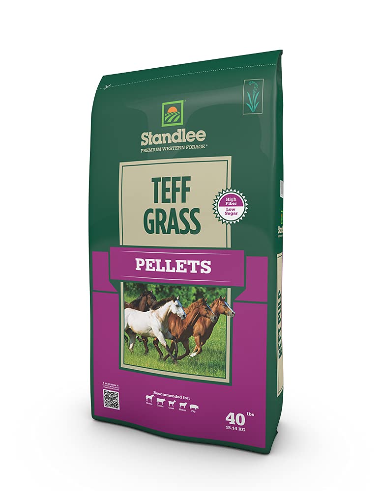 Standlee Premium Products Premium Teff Grass Pellets 40lb