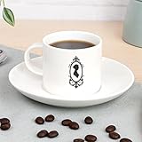 precio de conjunto lady jane 🎁【REGALO PERFECTO】Toma el primer café de la mañana con este original juego de café, compuesto por una taza de 100 ml de capacidad y un platito de cerámica blanca, perfecto para disfrutar de un buen café solo o con un poco de leche.