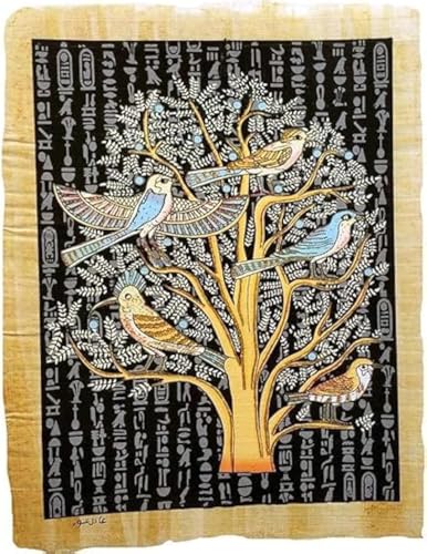 Papyrus égyptien arbre de vie pour sublimer votre salon