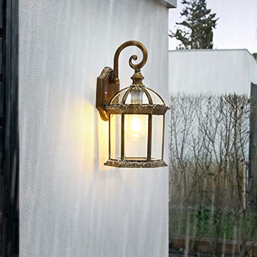 Wall Sconces Fixture E27 applique extérieure bronze étanche IP55 pour éclairage terrasse - 3